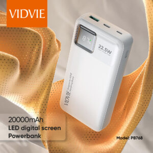 Power Bank Vidvie PB768