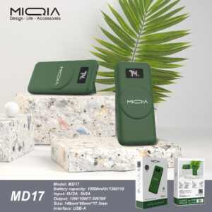 power bank miqia sans fil md17