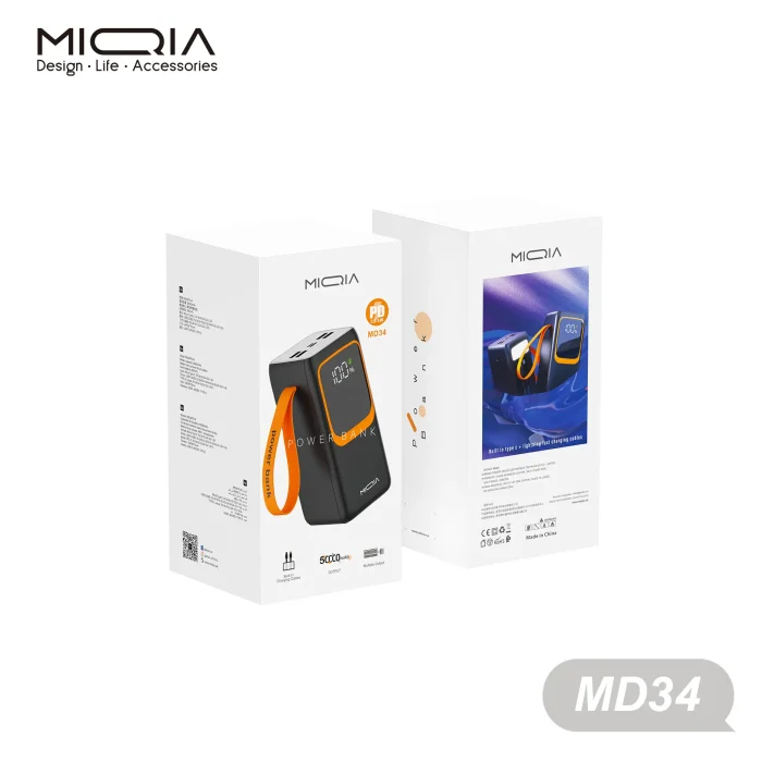 Power Bank lampe miqia md34