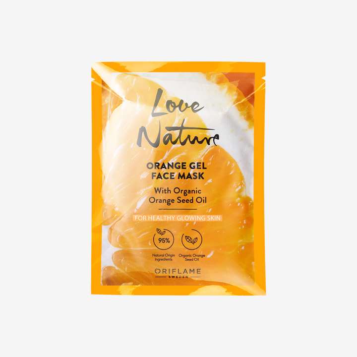 Masque Gel pour le Visage Love Nature orange