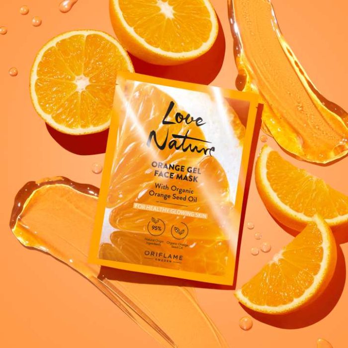 Masque Gel pour le Visage Love Nature orange