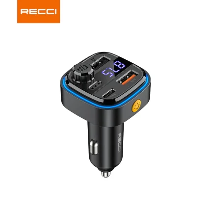 Chargeur de voiture FM Recci RQ08