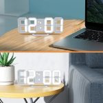 horloge 3D numérique