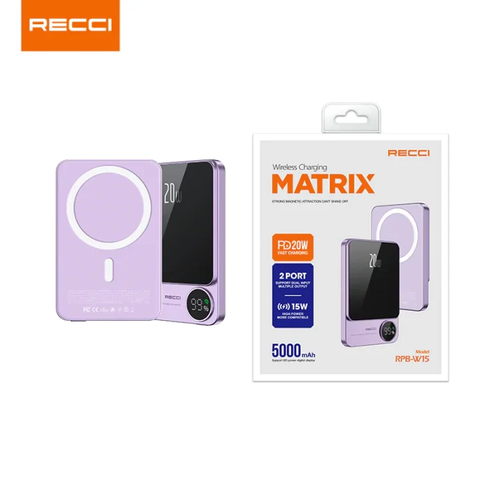 Power Bank Recci RPB-W15