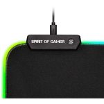 tapis de souris SPIRIT OF GAMER LED RGB Medium