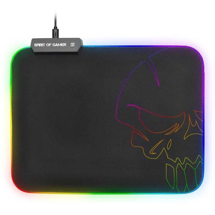 tapis de souris SPIRIT OF GAMER LED RGB Medium