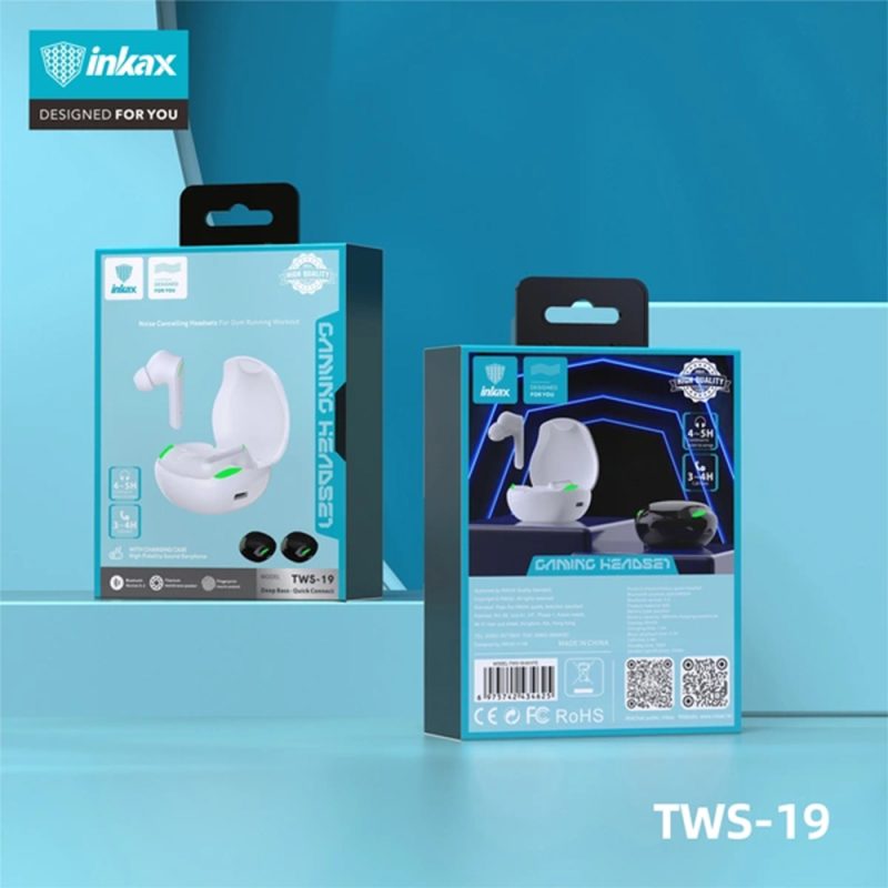 Ecouteurs Bluetooth INKAX TWS-19